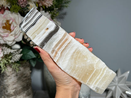 Tri-Color Calcite (8.7", 220mm)