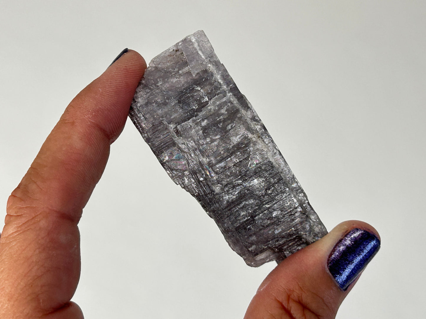 Natural Purple Anhydrite (2.6", 67mm)