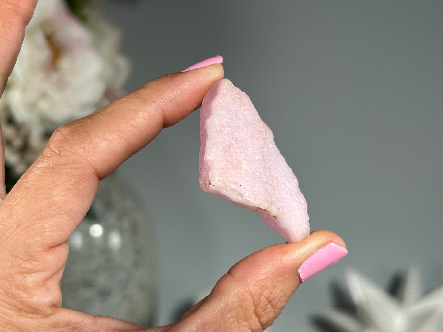 Natural Pink Aragonite (1.4", 35mm)