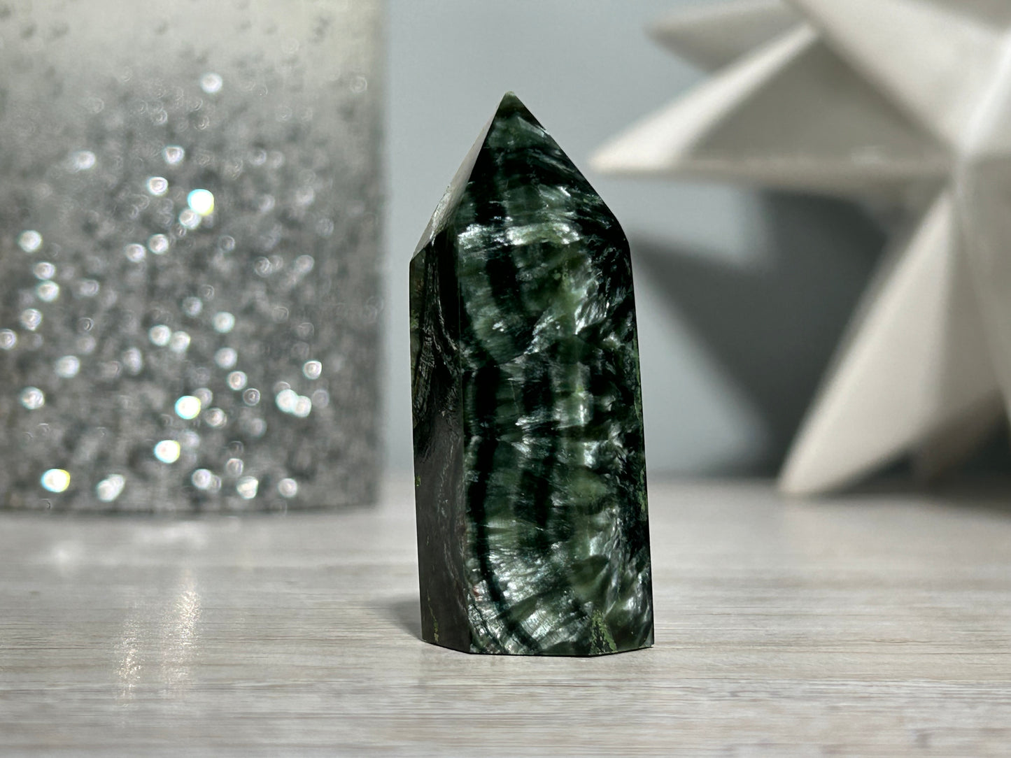 Seraphinite Tower (2", 50mm)