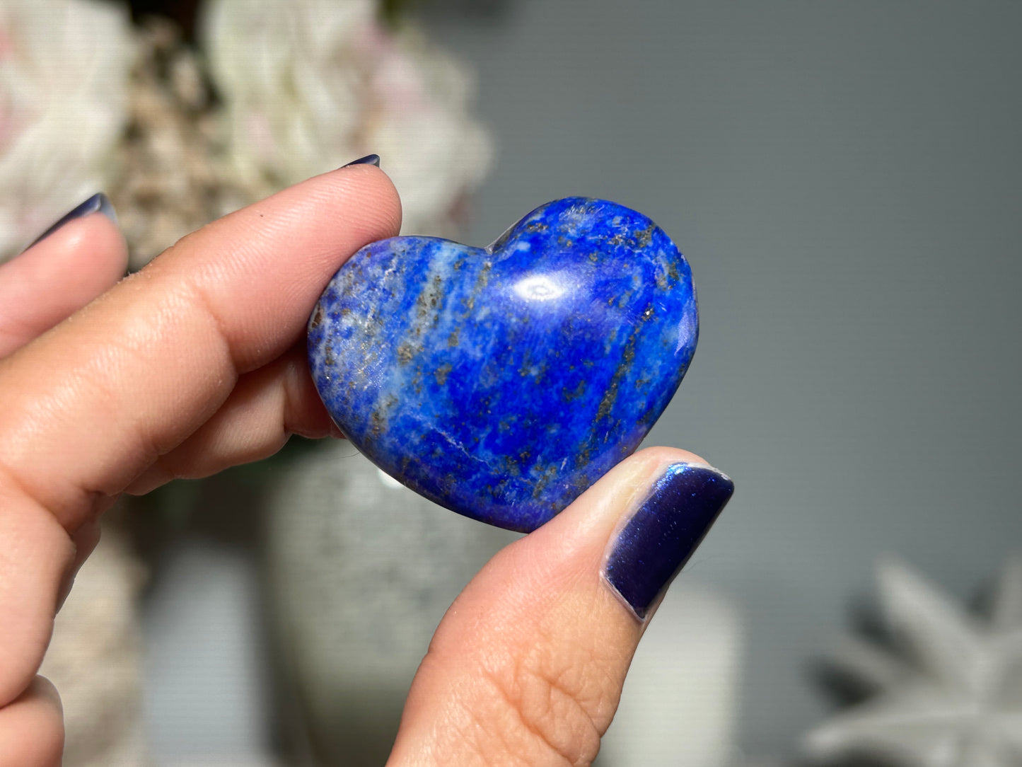 Lapis Lazuli Heart Small