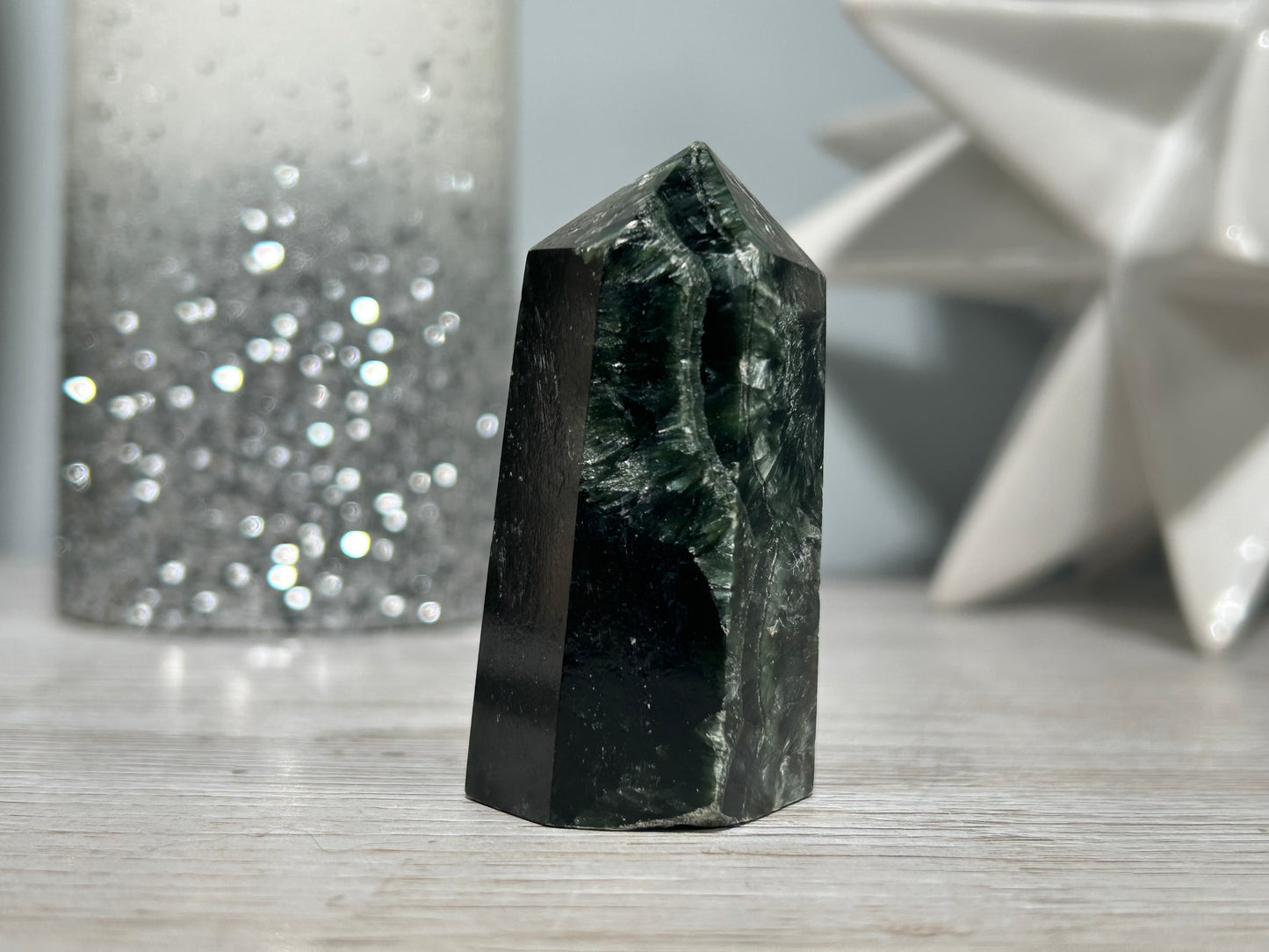 Seraphinite Tower (2.3", 59mm)