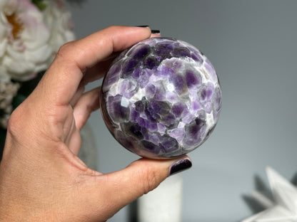 Chevron Amethyst Sphere (2.5", 64mm)