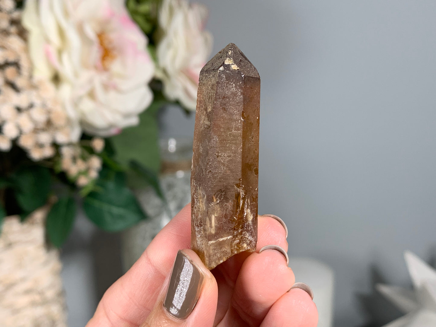 Congo Smoky Citrine Point (2.1", 54mm)