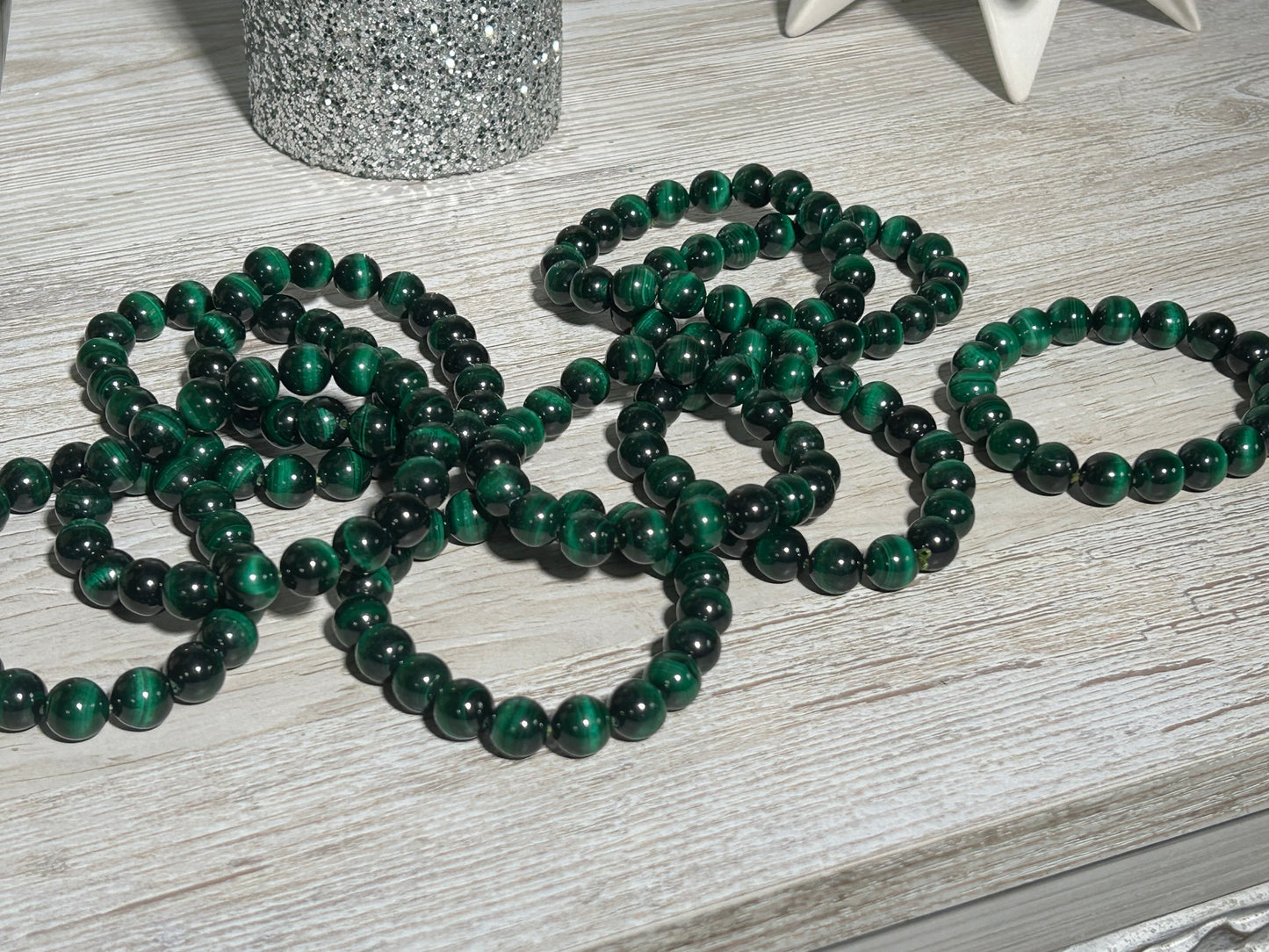 10mm Velvet Malachite Bracelet