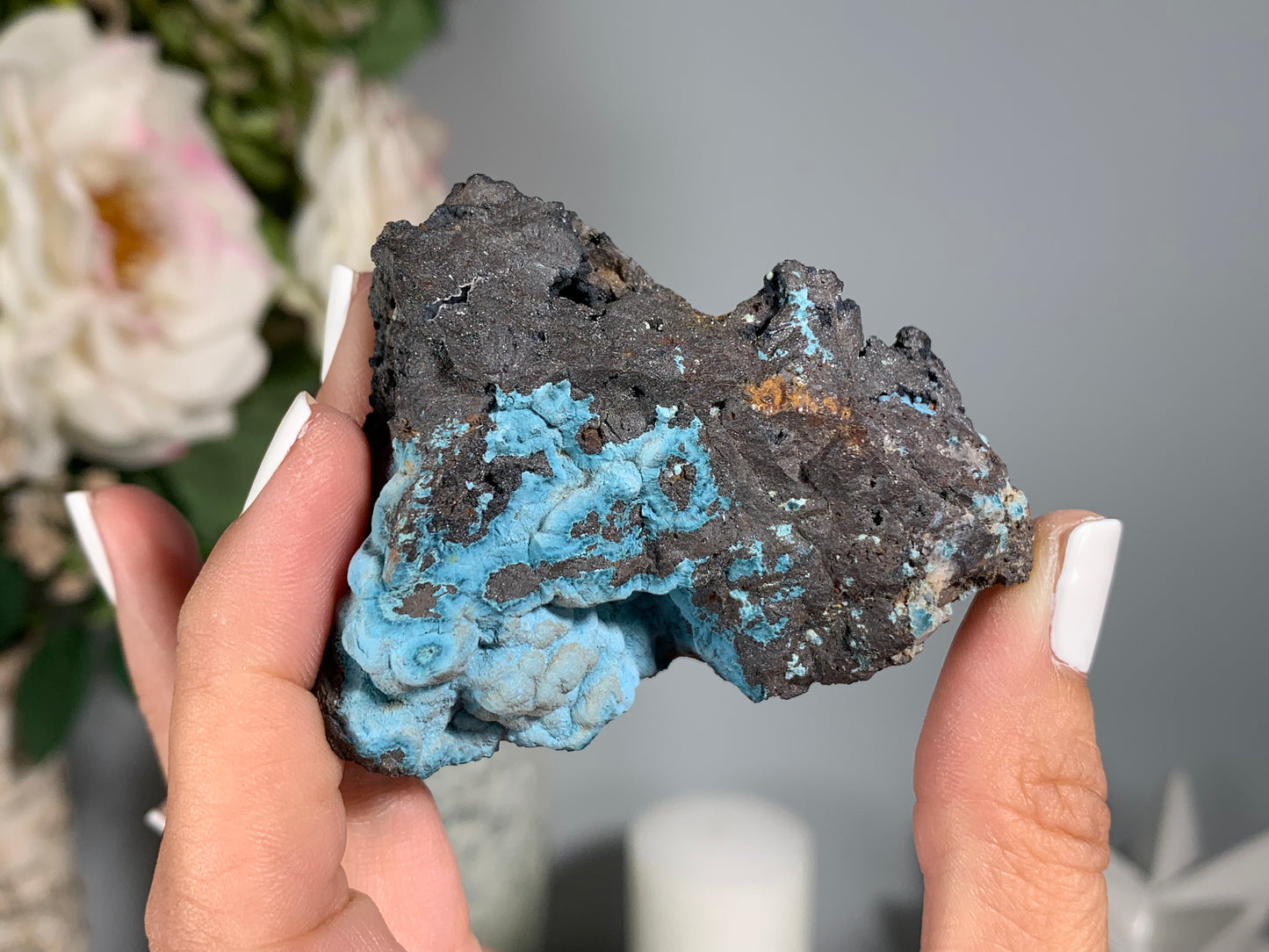 Natural Shattuckite (2.5", 63mm)