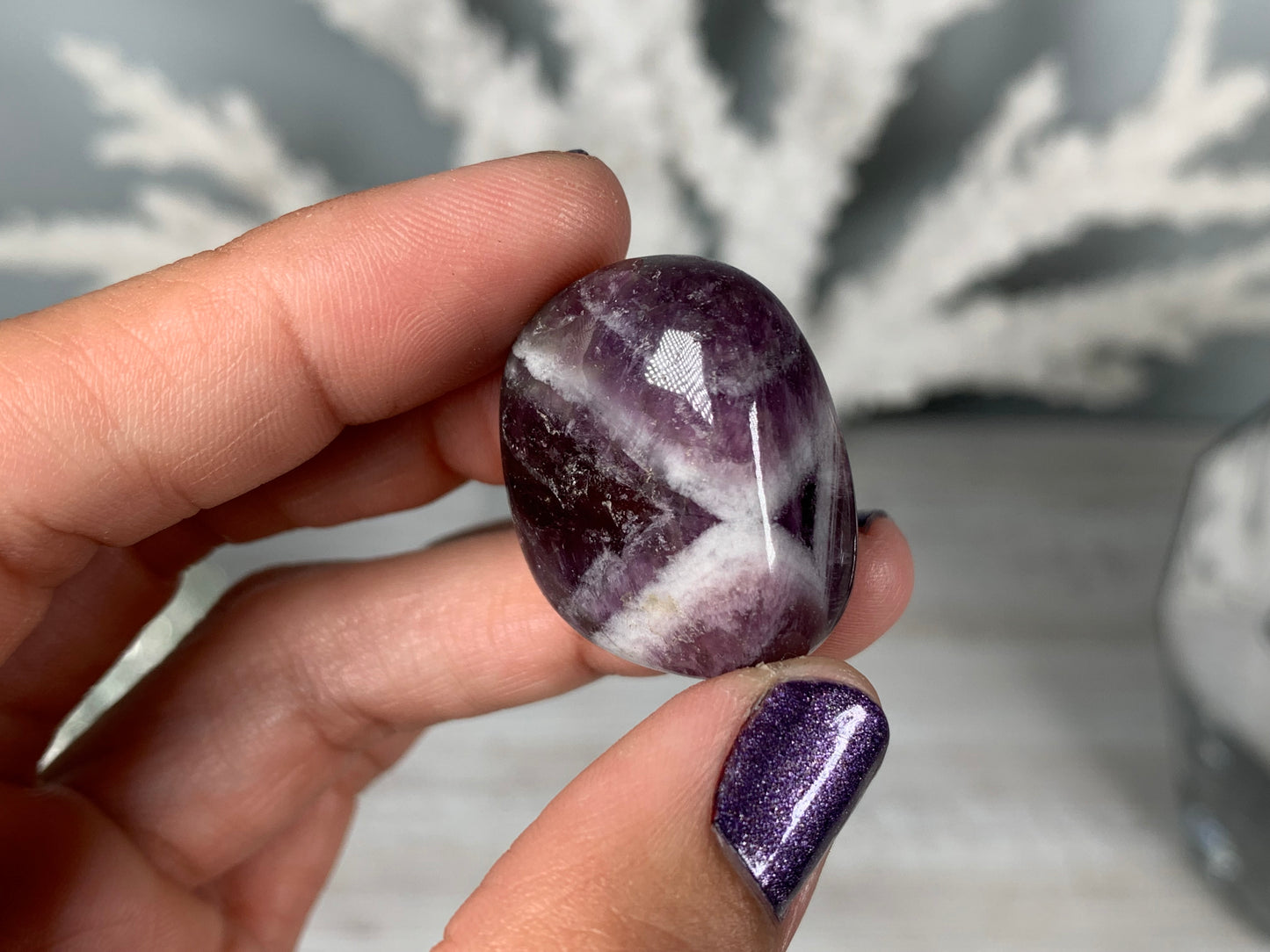 Tumbled Dog Tooth Amethyst Large