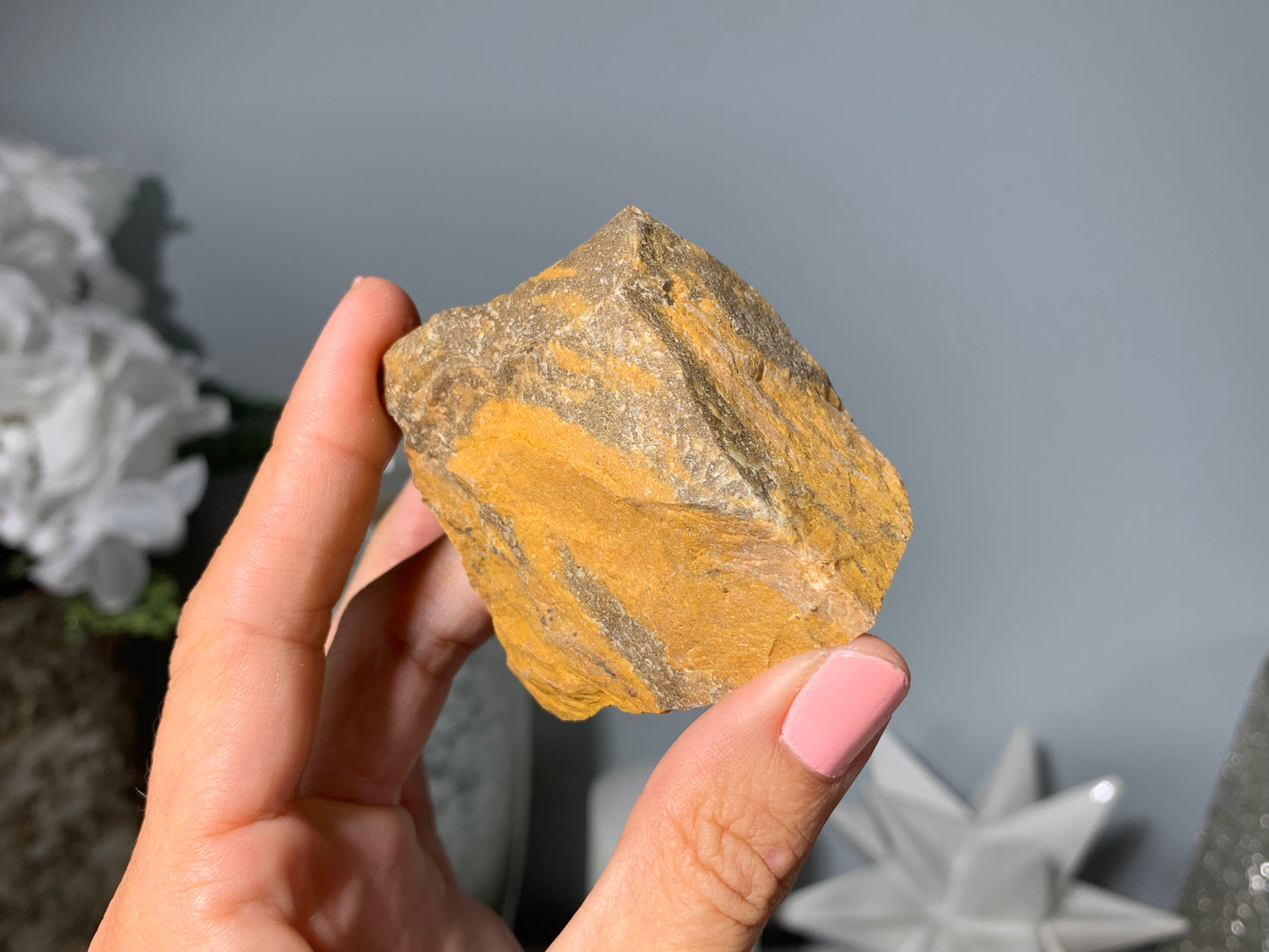 Natural Yellow Jasper Large