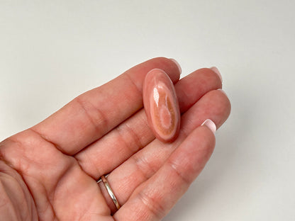 Pink Opal Shiva Lingam (1.2", 30mm)