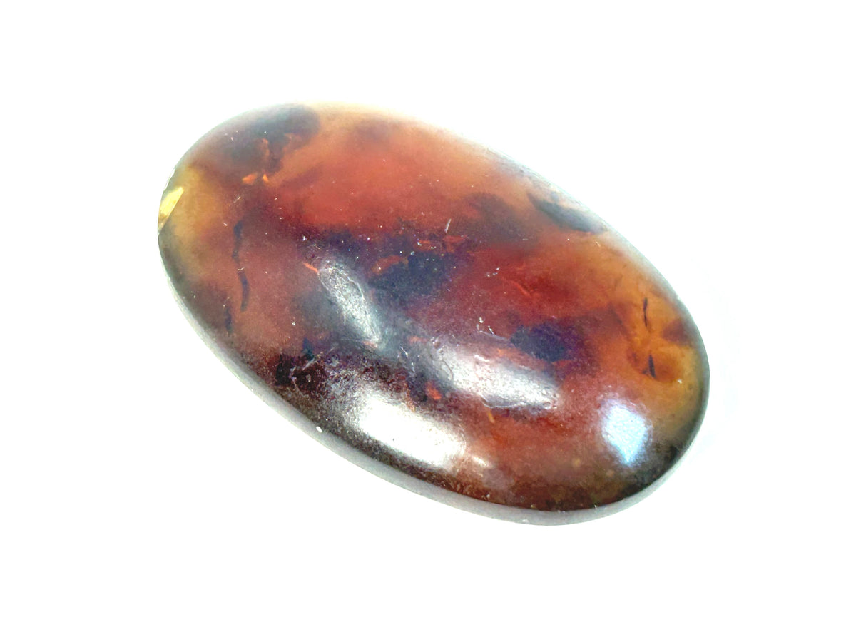 Copal Amber Palm Stone (2.2", 56mm)