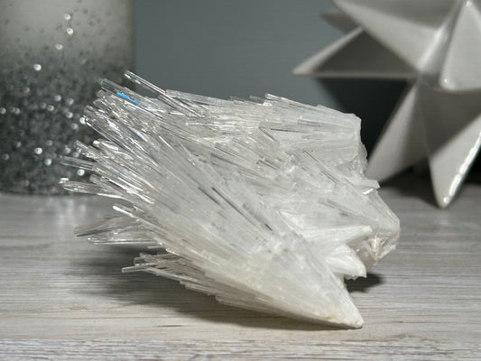 Natural Scolecite Cluster (4", 10cm)