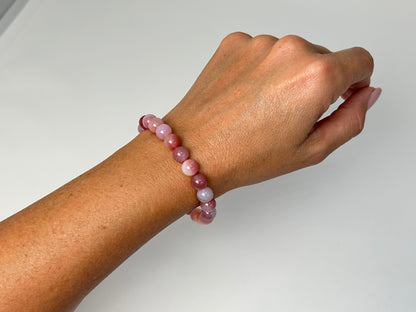 Pink Agate Bracelet