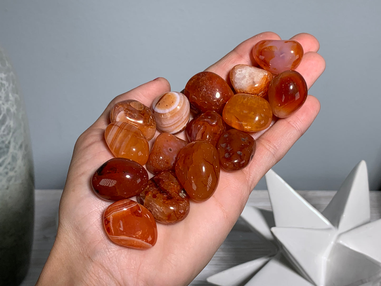 Tumbled Carnelian Medium