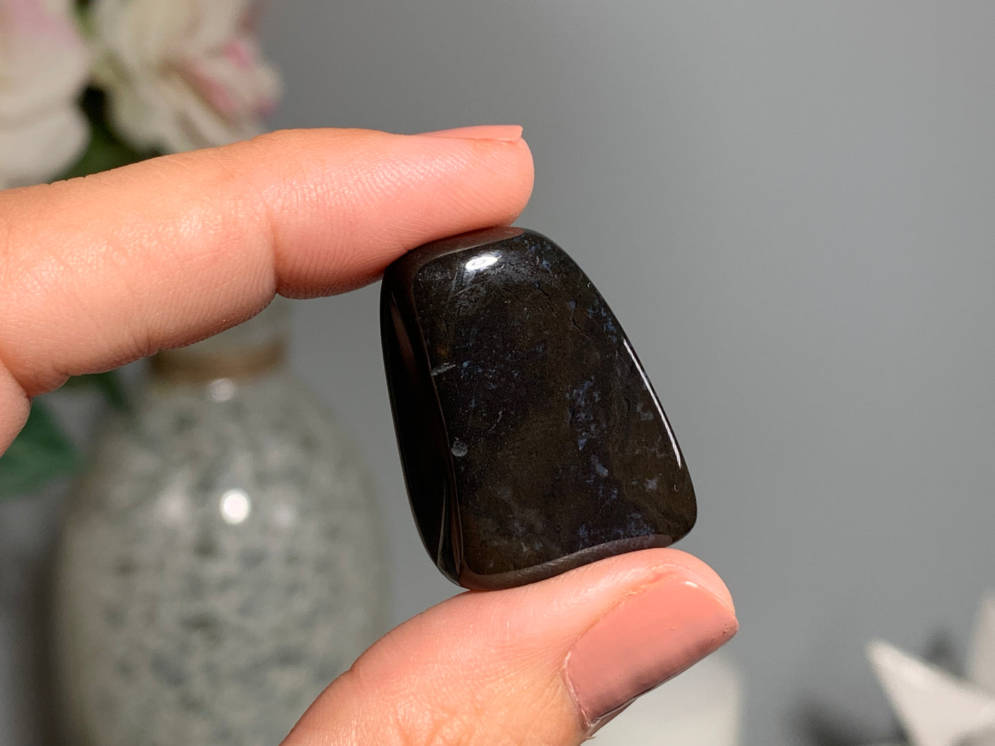 Tumbled Black Onyx