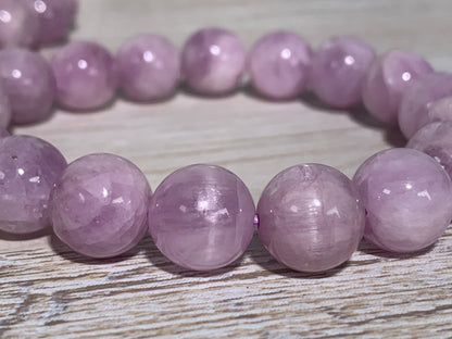 10mm Purple Kunzite Bracelet