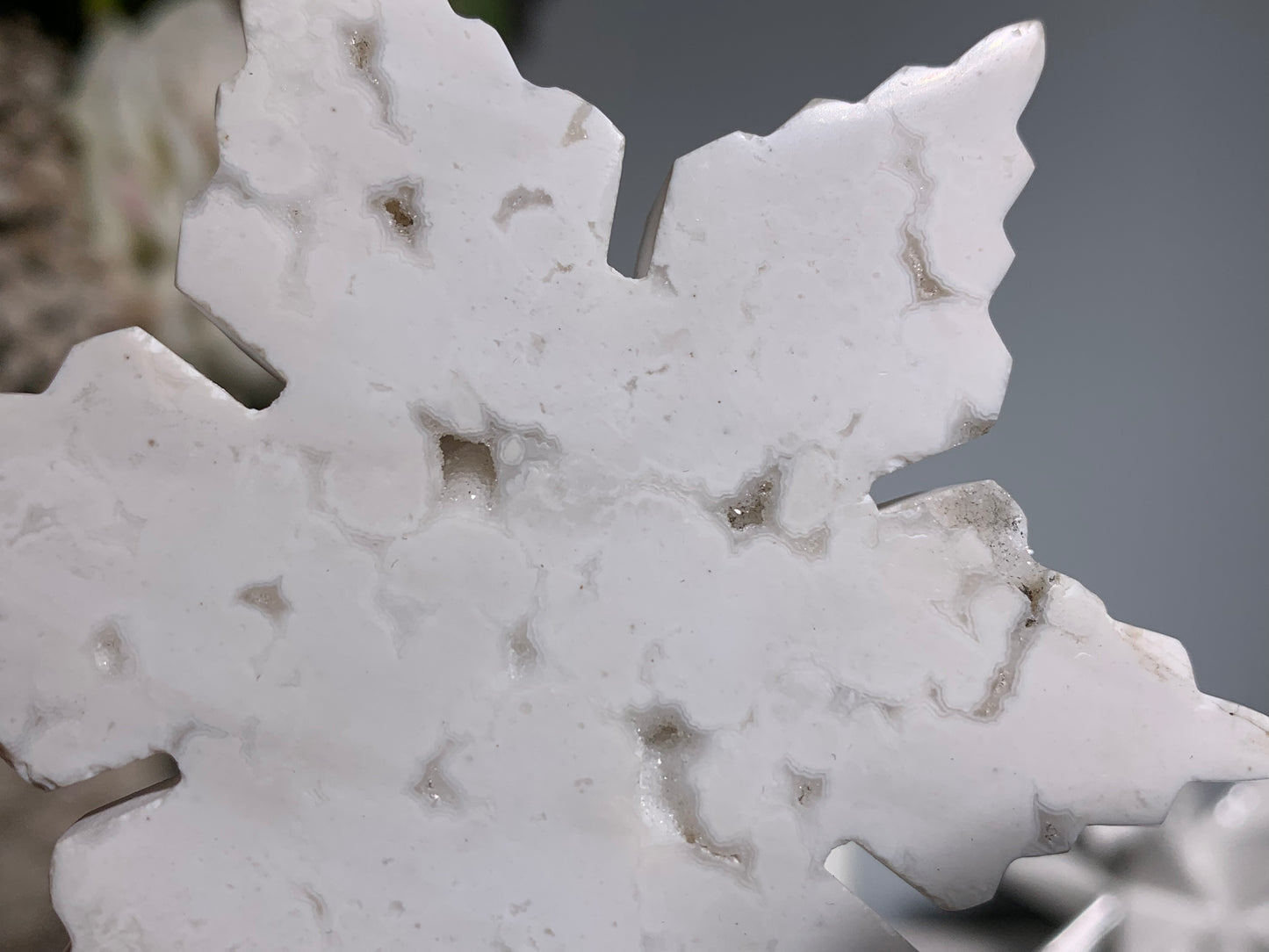 Snow Quartz Snowflake