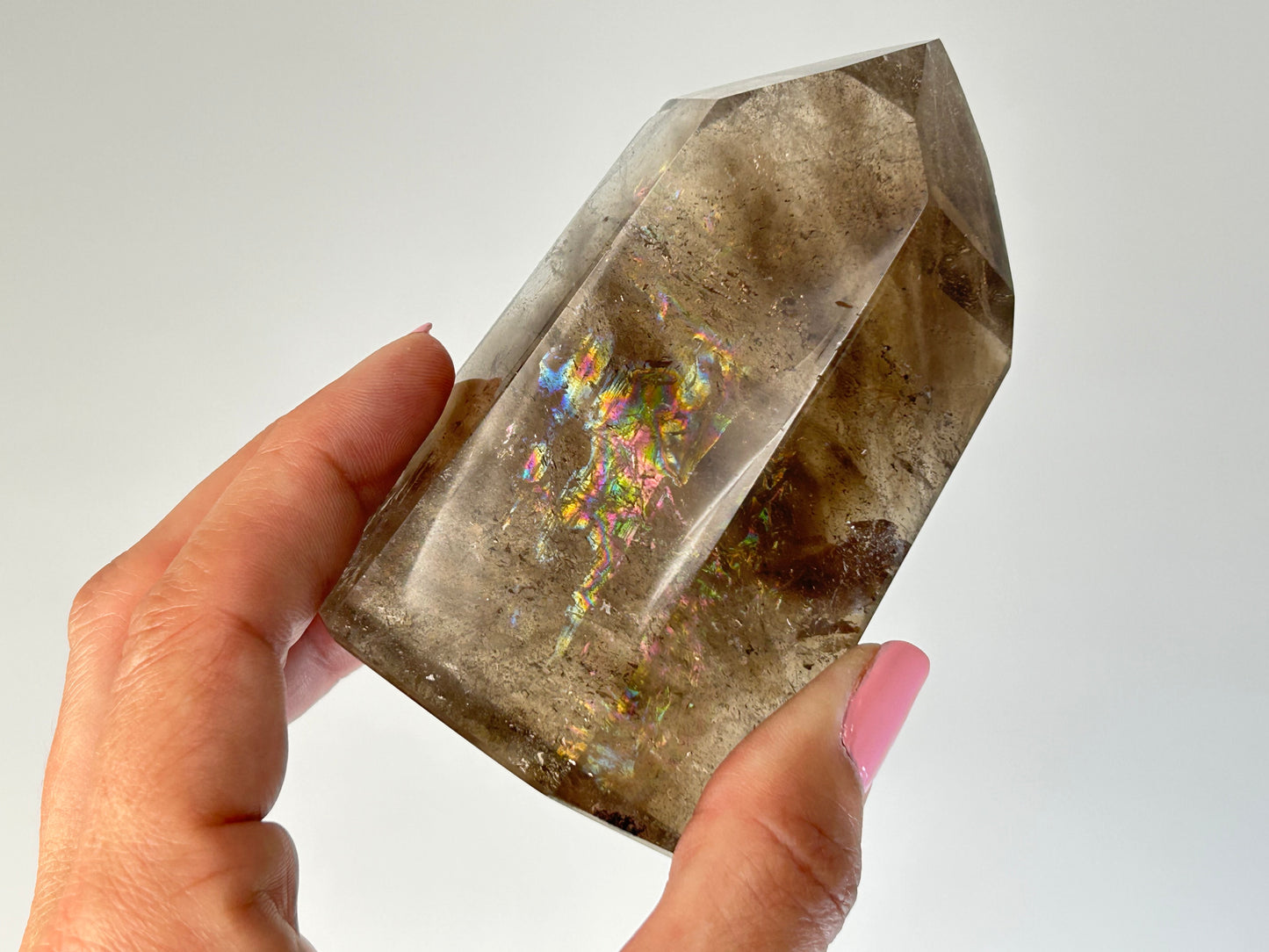Smoky Quartz Tower (3.5", 89mm)