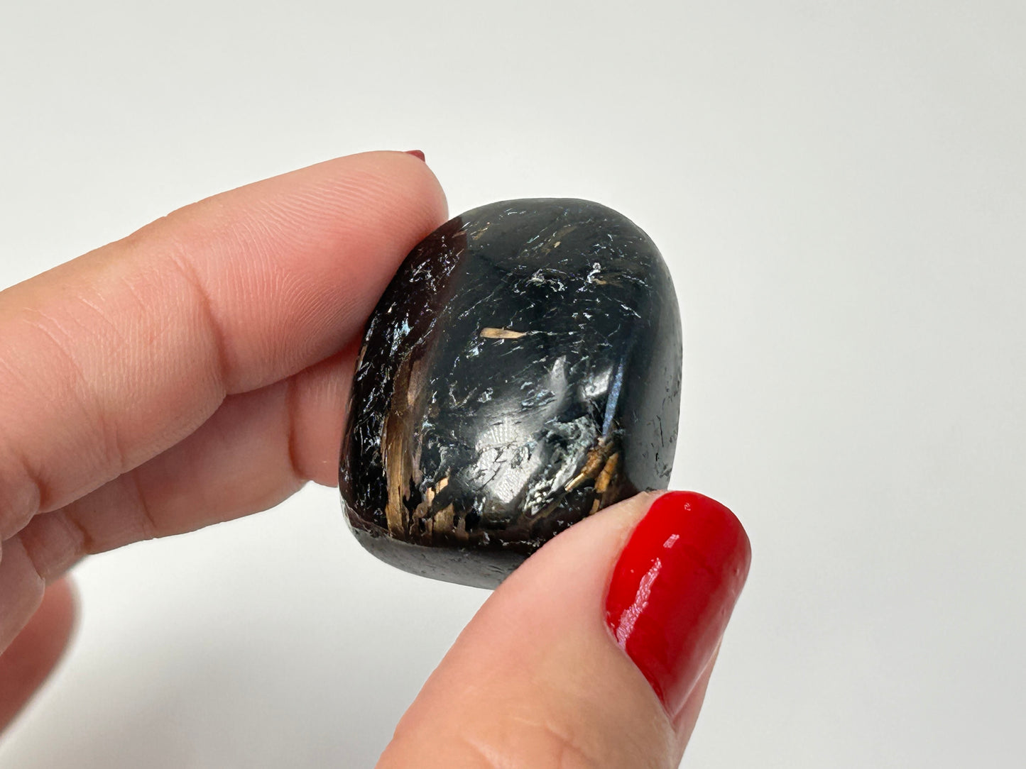 Nuummite Tumble #25