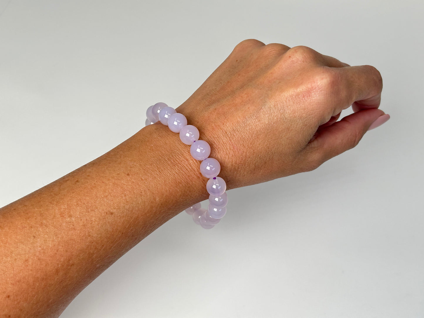 Purple Chalcedony Bracelet