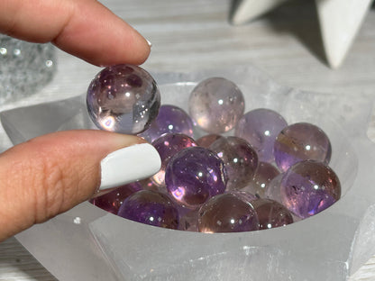 Mini Ametrine Sphere