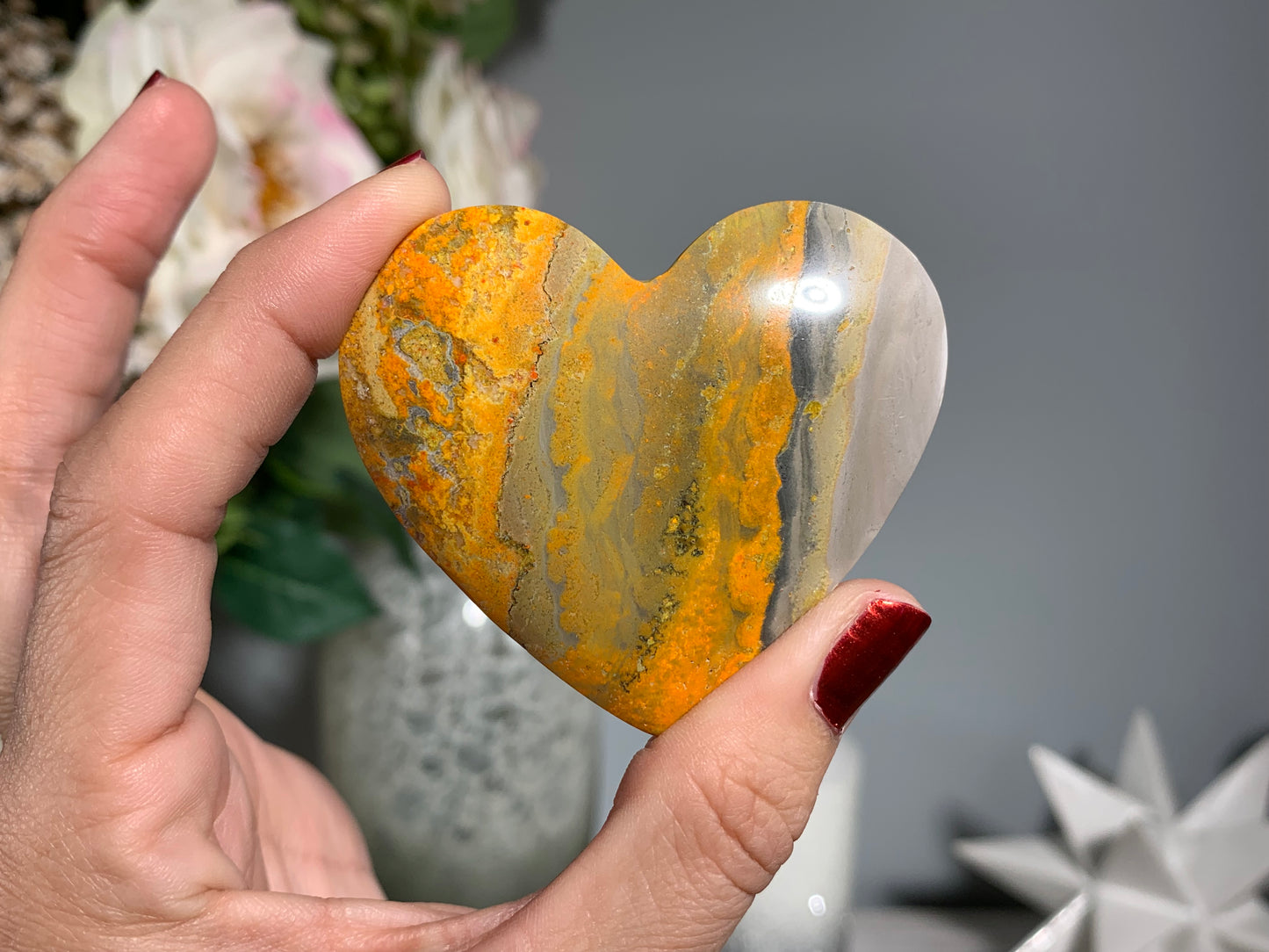 Bumblebee Jasper Heart