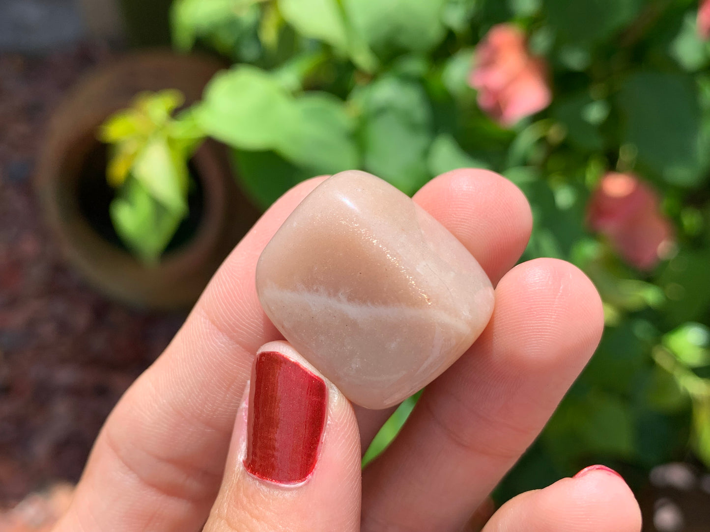 Tumbled Mixed Moonstone