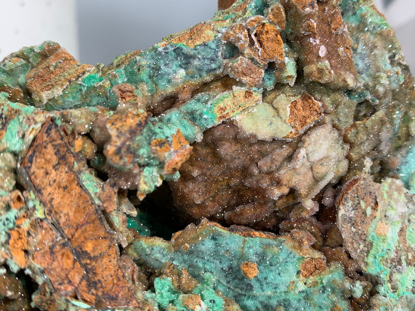 Druzy Chrysoprase (8.2", 208mm)