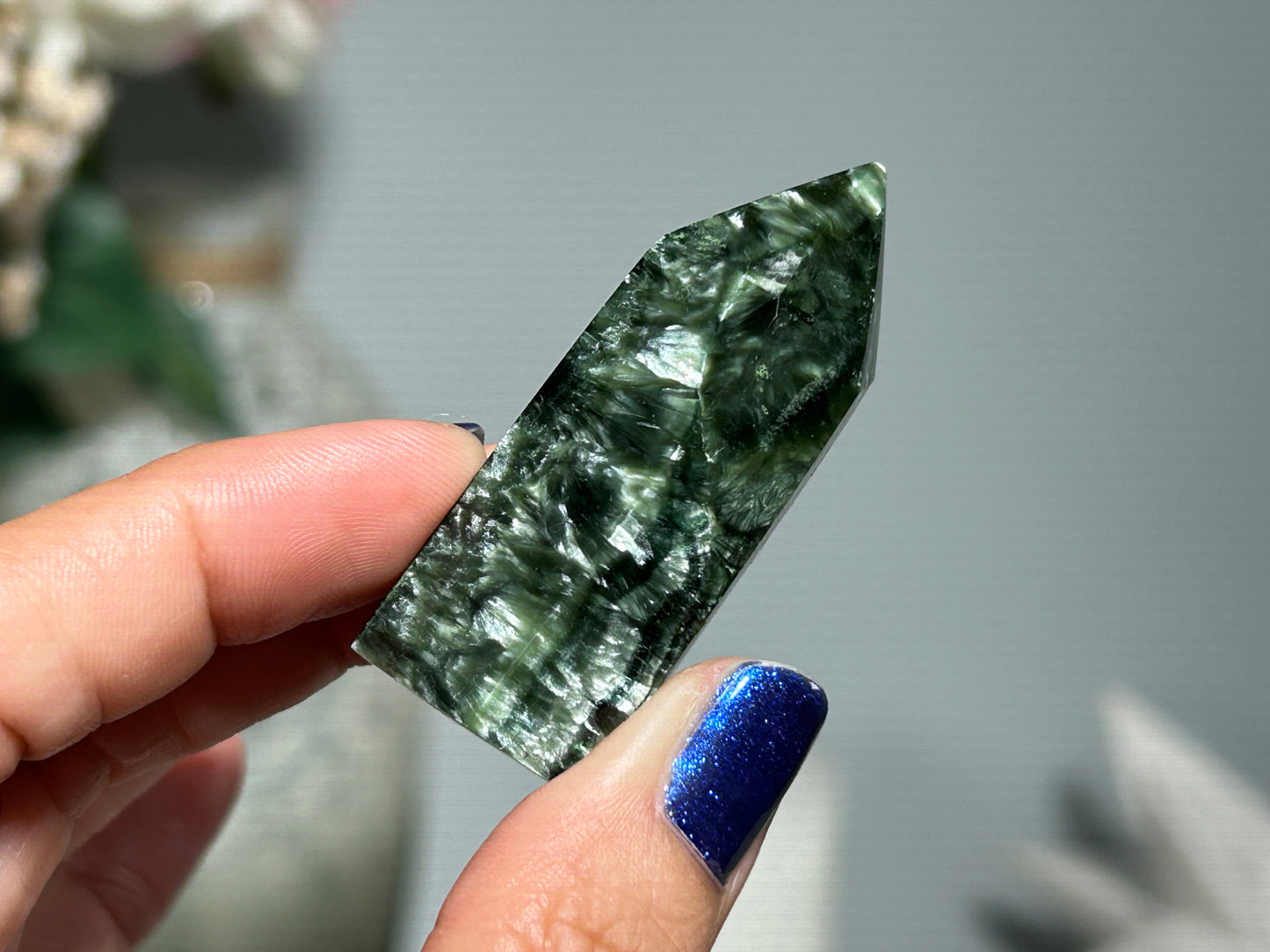 Seraphinite Tower (2", 50mm)