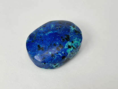 Azurite Chrysocolla Palm Stone #48