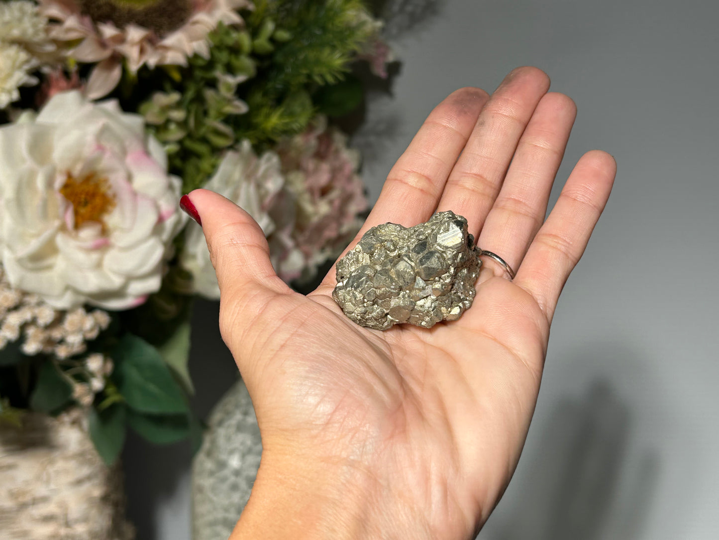 Pyrite Cluster (1.8", 46mm)