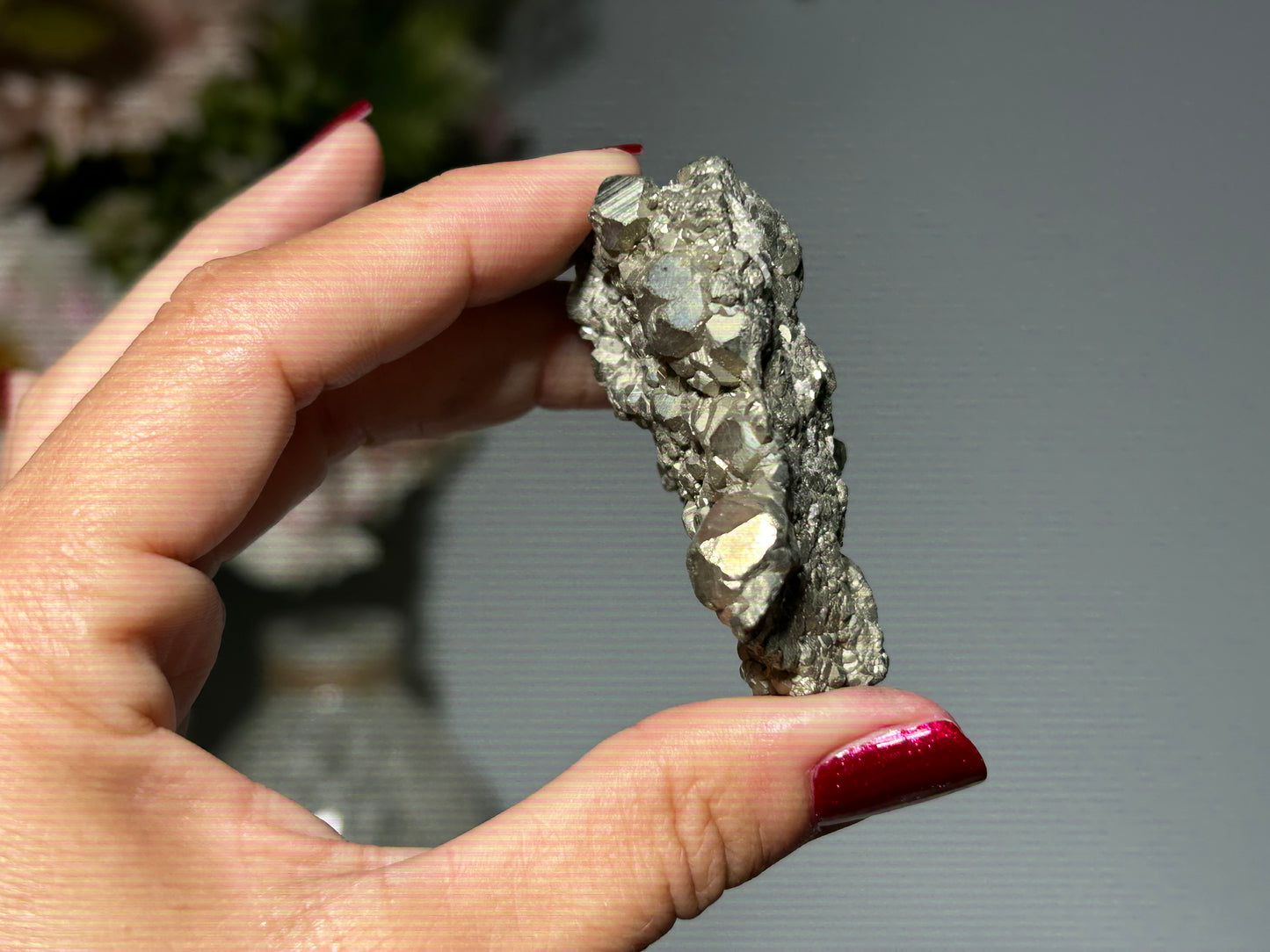 Pyrite Cluster (2.2", 55mm)