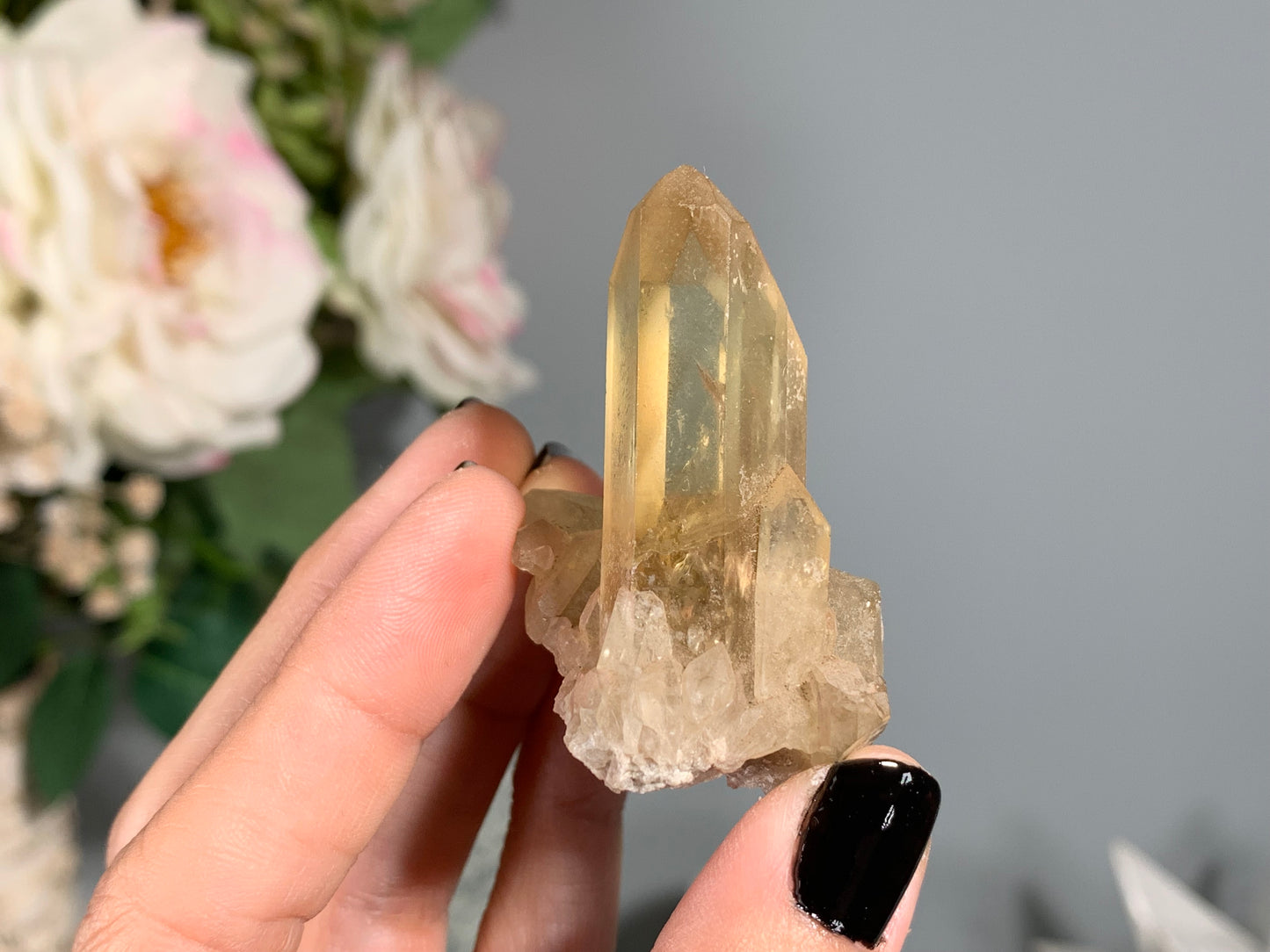 Congo Smoky Citrine Cluster (1.7", 43mm)