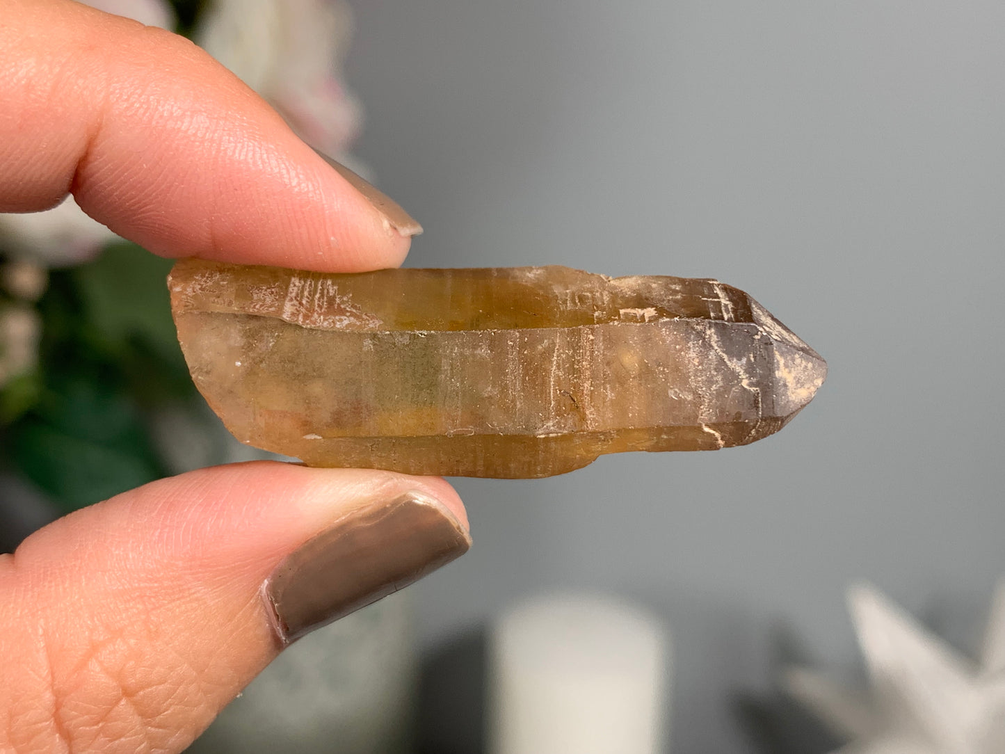 Congo Smoky Citrine Point (1.75", 45mm)