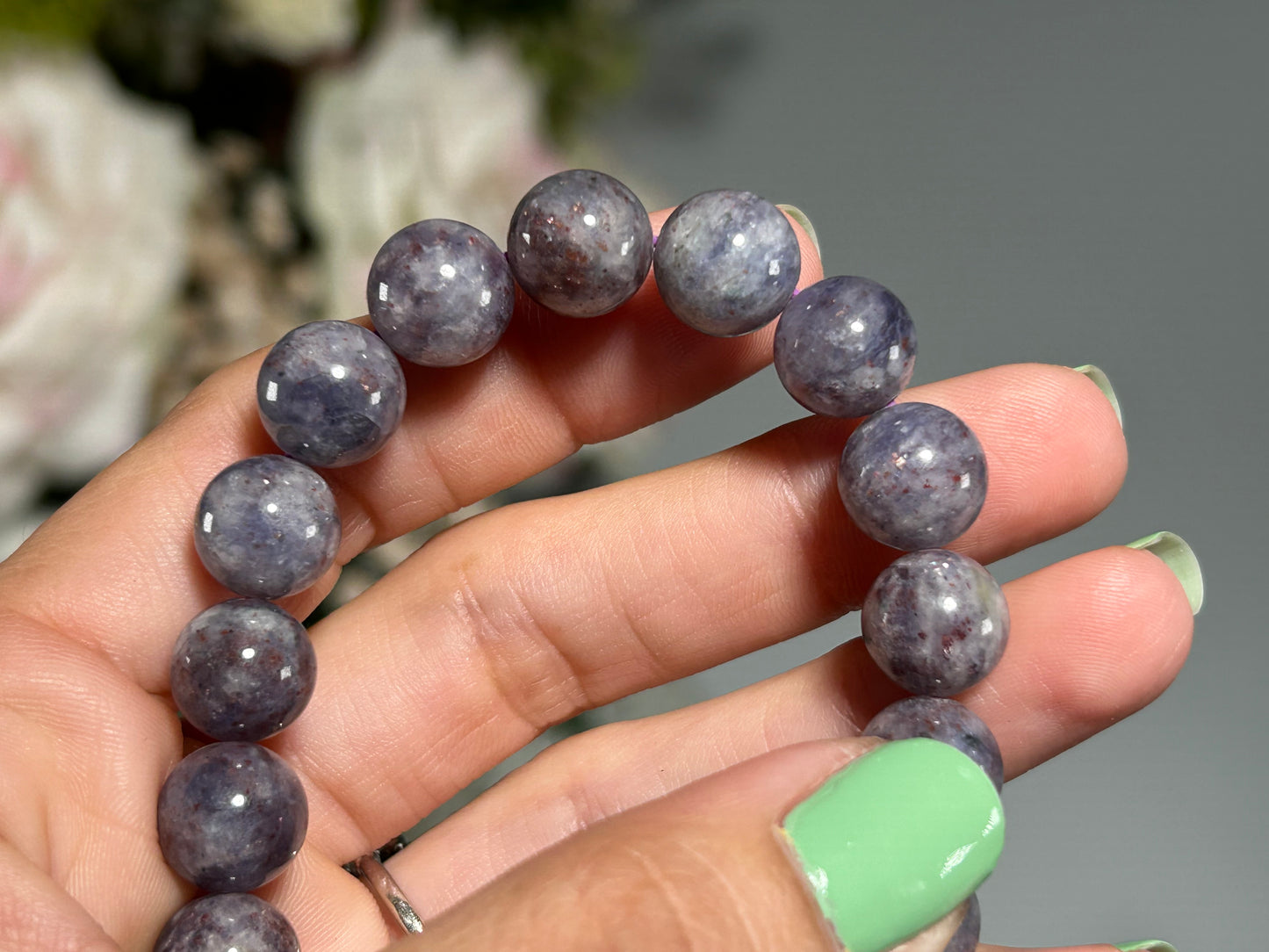 10mm Iolite Bracelet