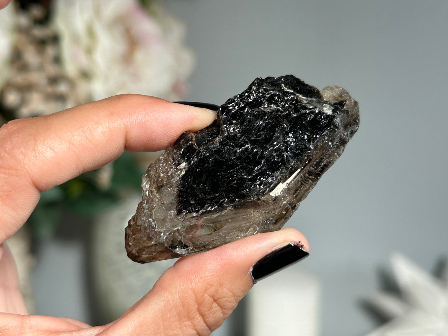 Smoky Elestial Quartz (2.6", 67mm)