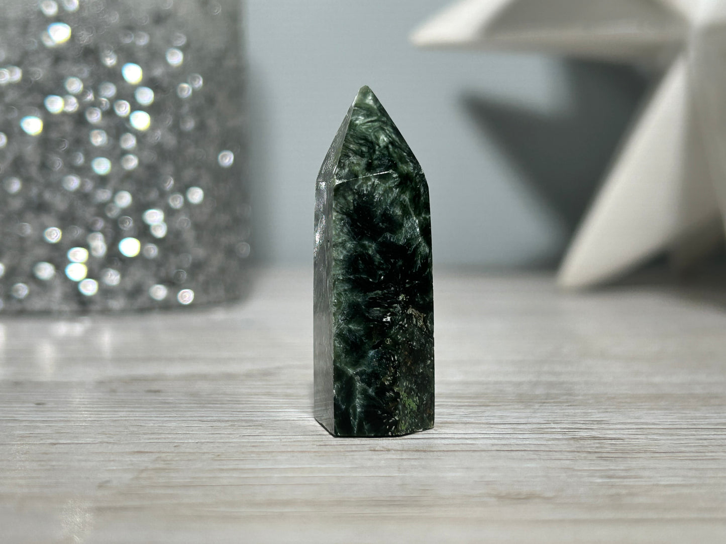 Seraphinite Tower (1.6", 40mm)