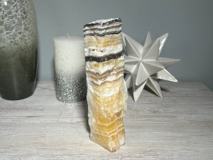 Tri-Color Calcite (8.7", 220mm)