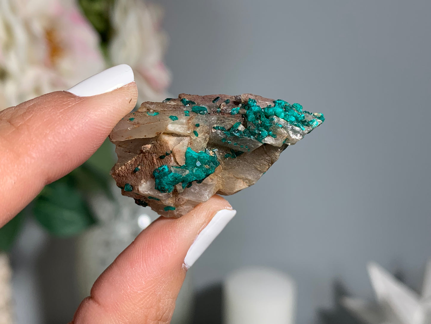 Natural Dioptase (1.5", 39mm)