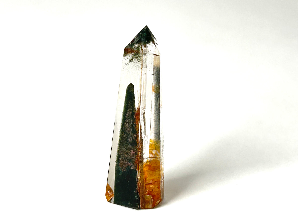 Golden Healer with Chlorite Tower