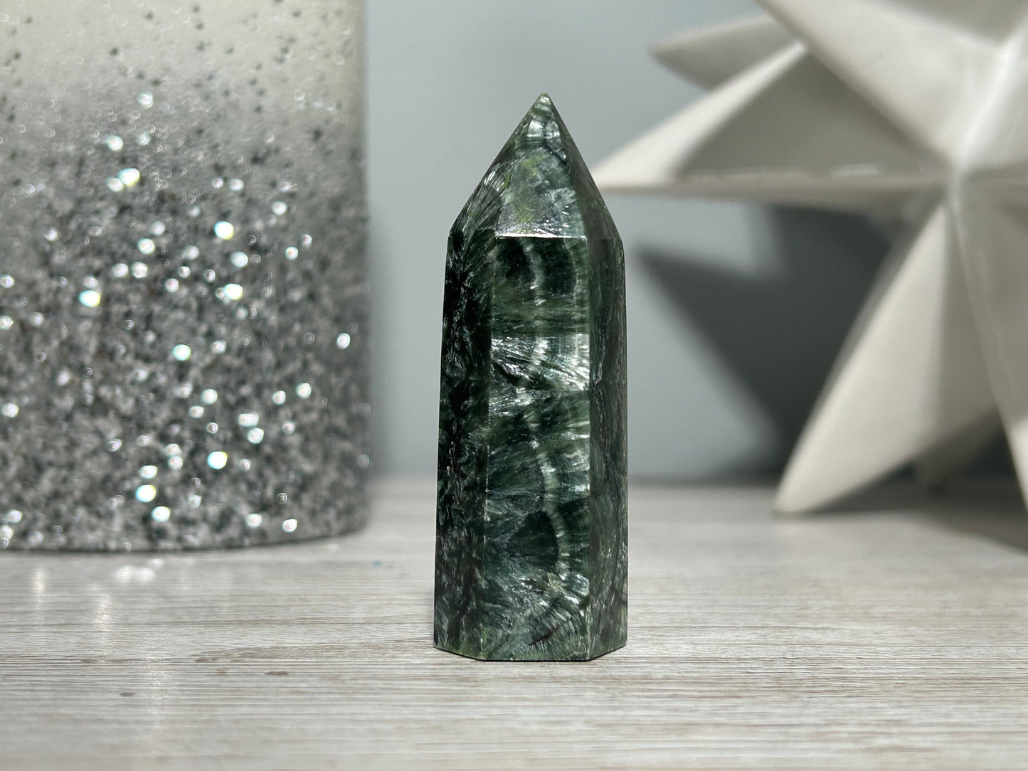 Seraphinite Tower (2.4", 61mm)