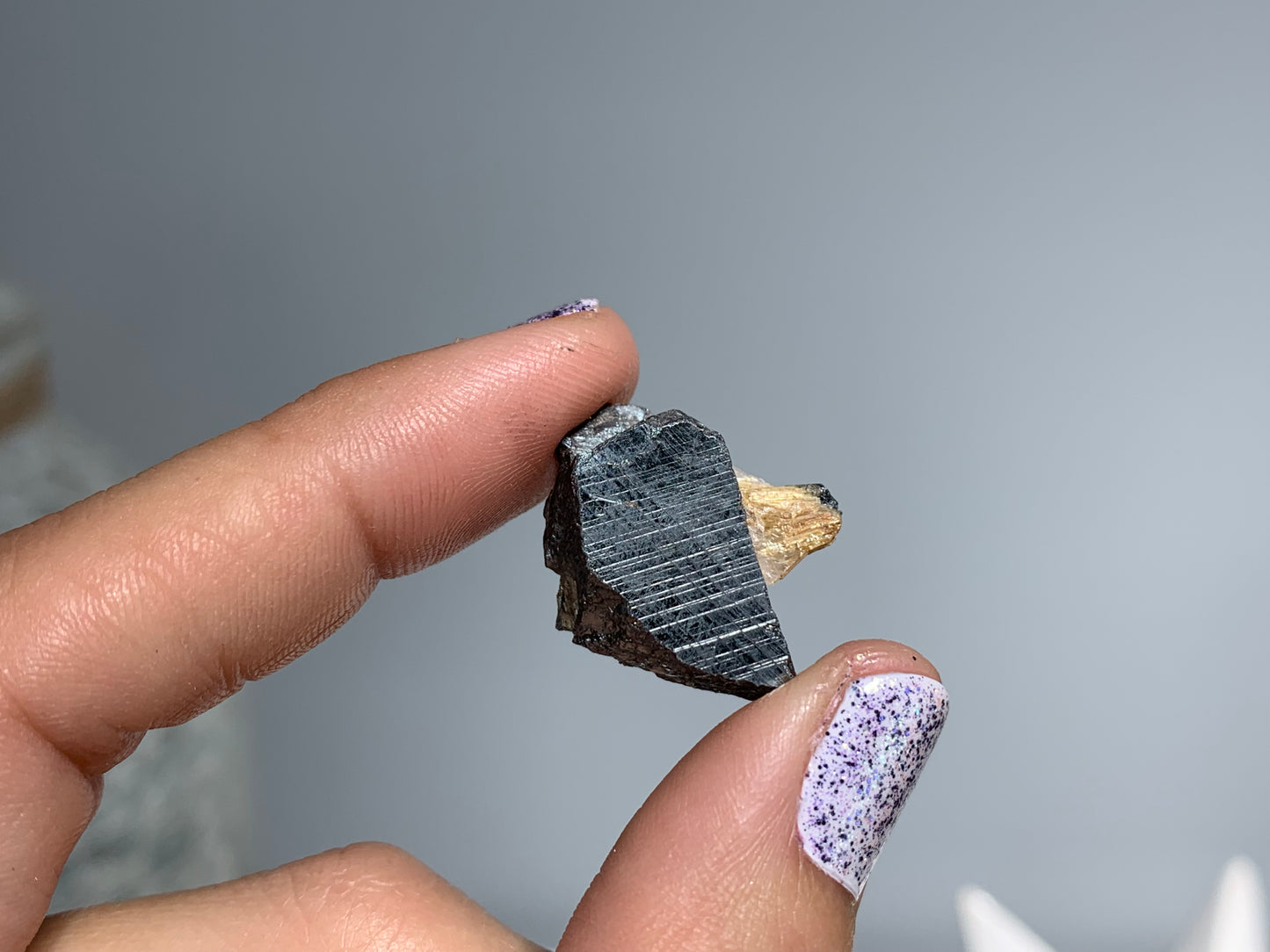 Gold Rutile on Hematite (5-7 grams)