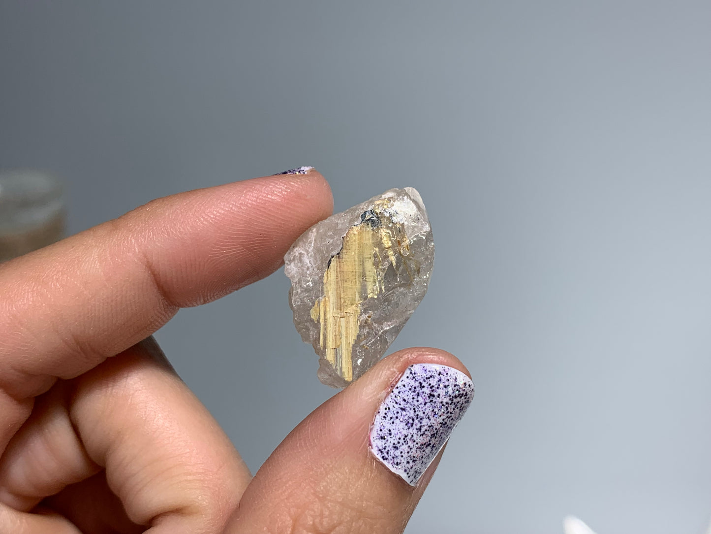 Gold Rutile in Quartz (3-4 grams)