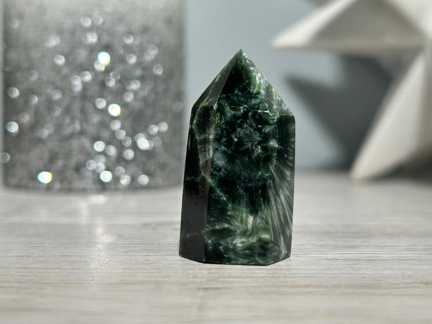 Seraphinite Tower (1.6", 41mm)