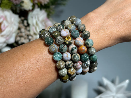 8th Vein Ocean Jasper Bracelet