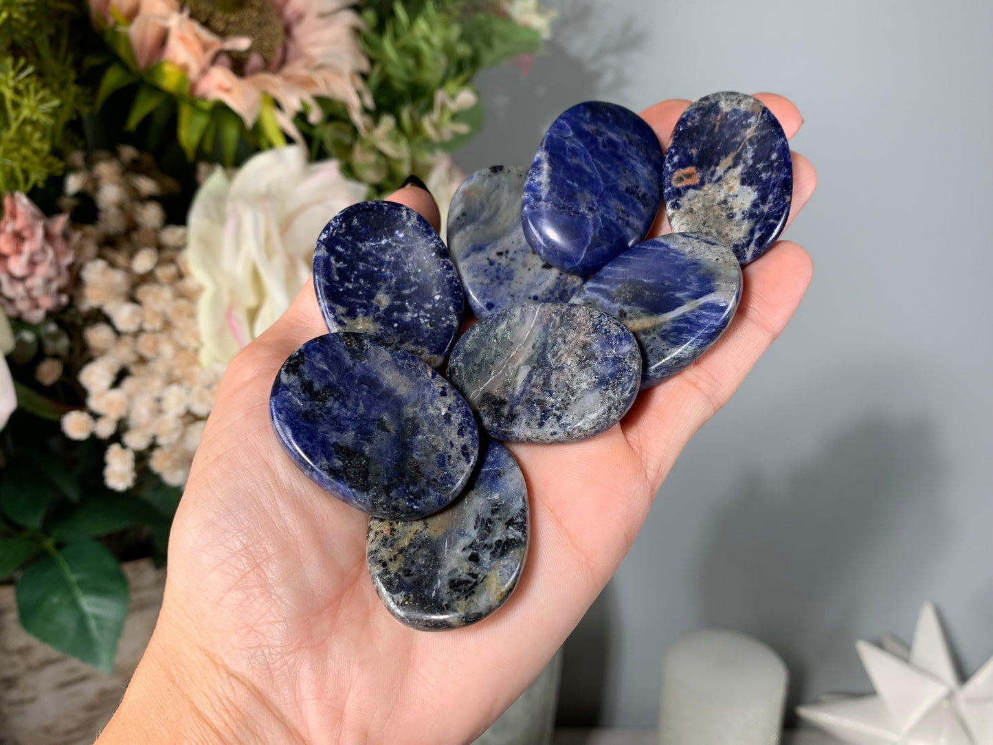 Sodalite Thumb Stone