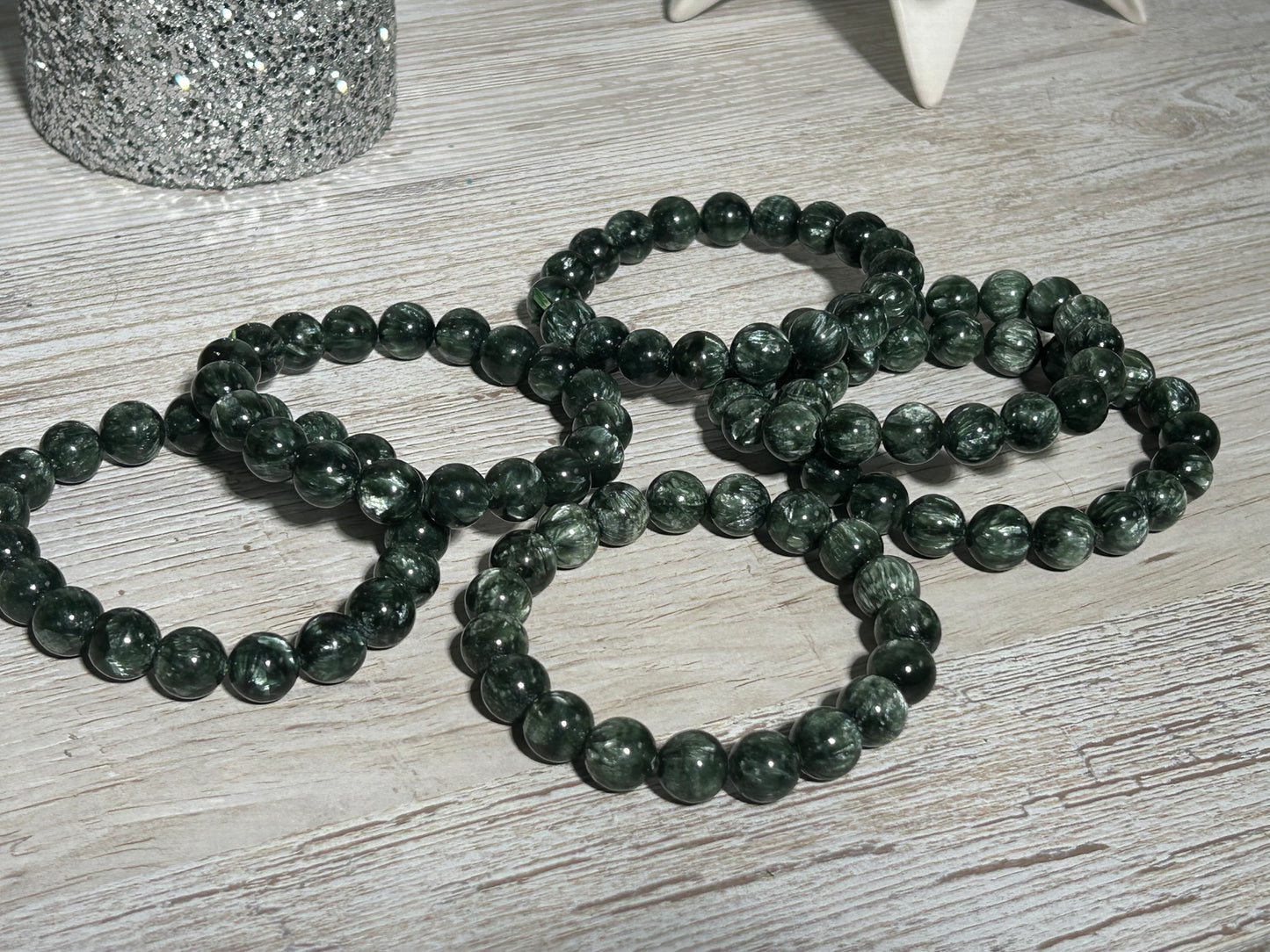 10mm Seraphinite Bracelet