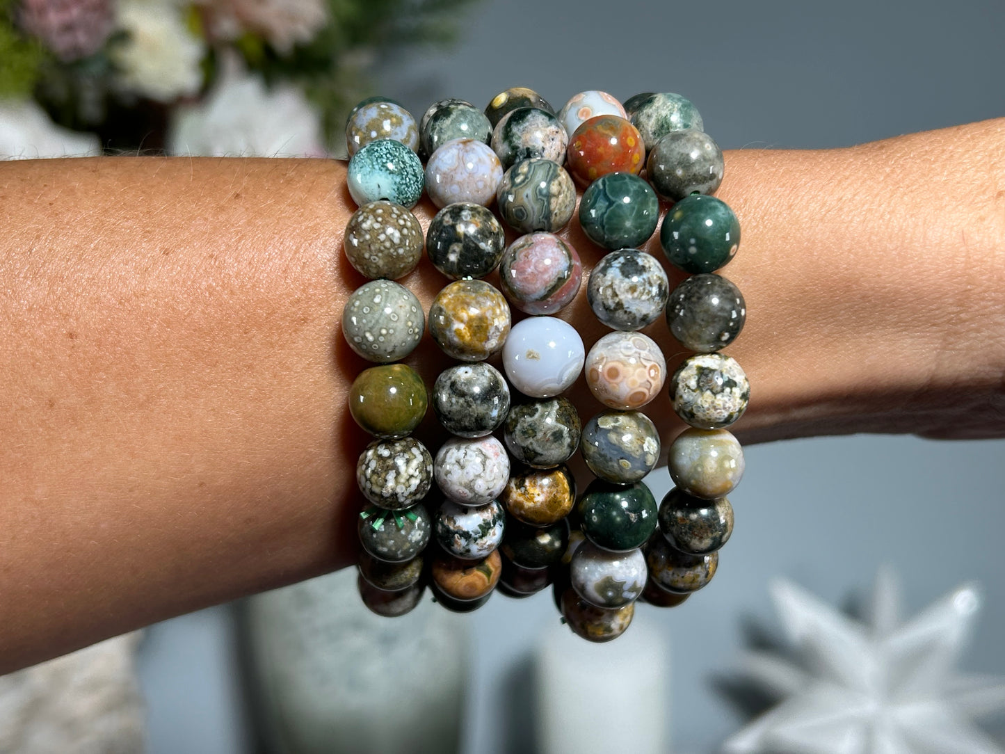 8th Vein Ocean Jasper Bracelet