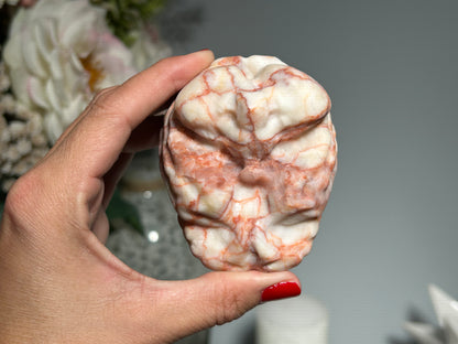 Red Vein Jasper Brain (3.2", 81mm)