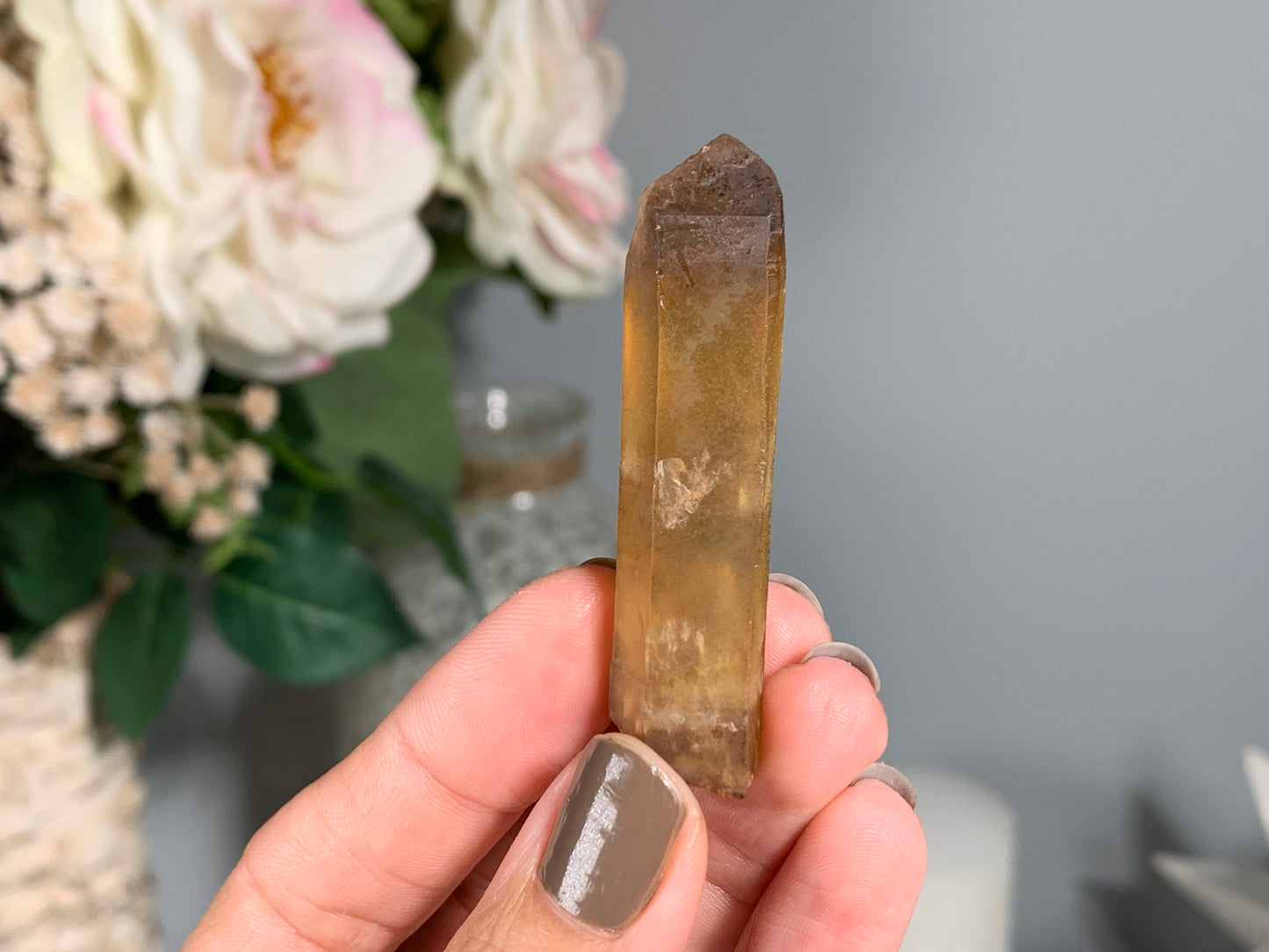 Congo Smoky Citrine Point (2.2", 56mm)