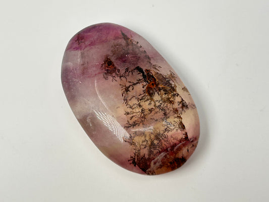 Dendritic Fluorite Palm Stone (1.7", 43mm)